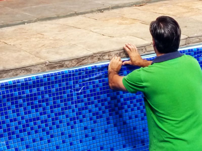 Poolside Tiling
